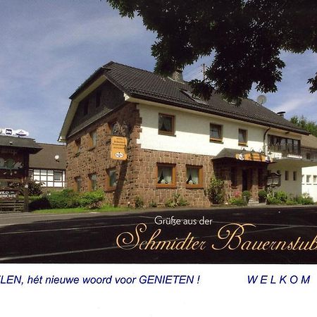 Hotel Restaurant Schmidter Bauernstube Nideggen Buitenkant foto