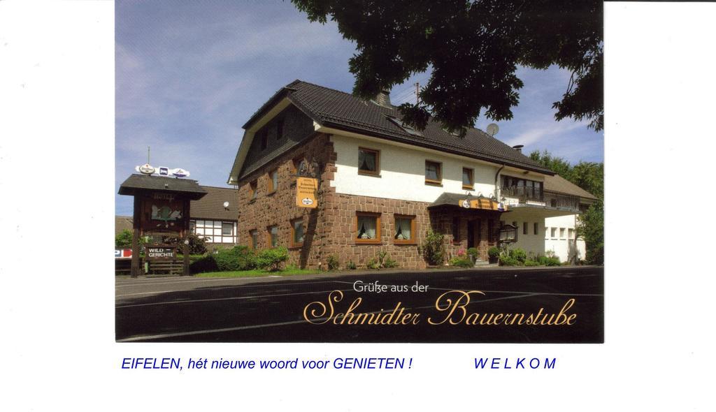 Hotel Restaurant Schmidter Bauernstube Nideggen Buitenkant foto